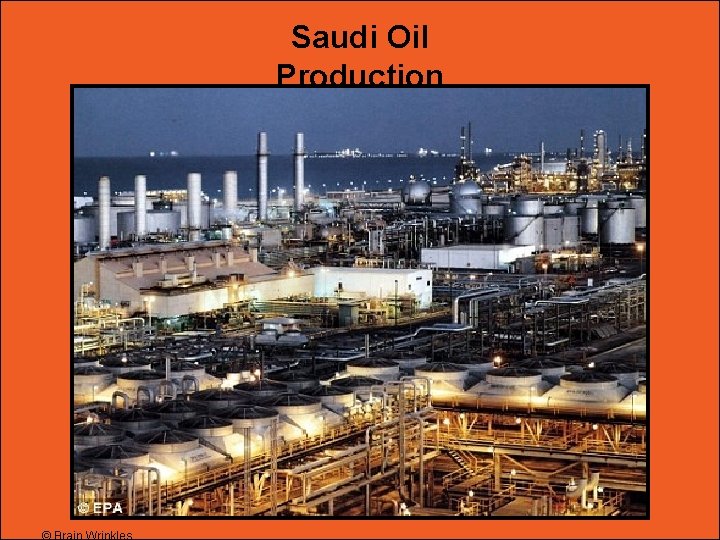 Saudi Oil Production 