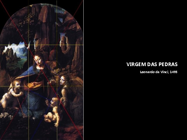 VIRGEM DAS PEDRAS Leonardo da Vinci, 1495 