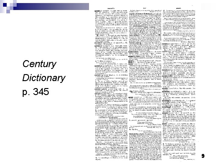 Century Dictionary p. 345 19 Century Dictionary p. 345 19