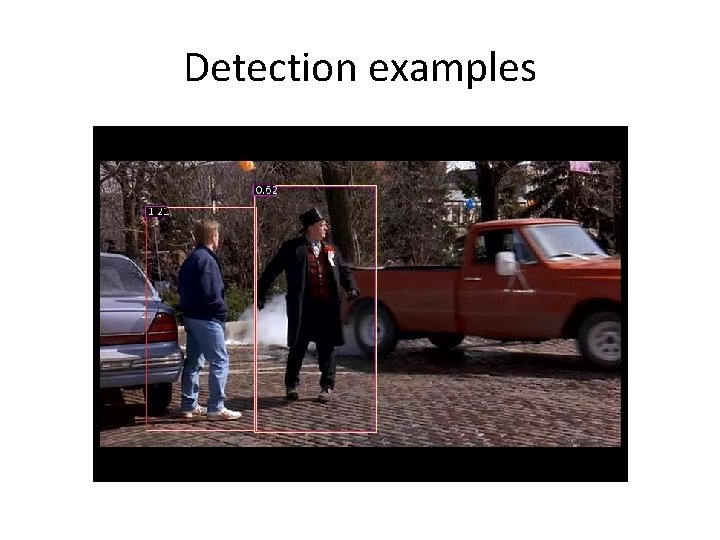 Detection examples 