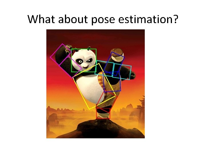 What about pose estimation? 