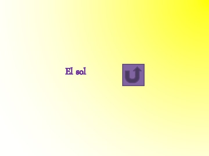 El sol El sol