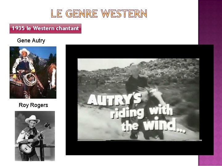 1935 le Western chantant Gene Autry Rogers 