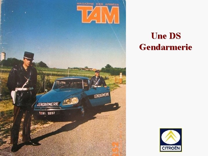 Une DS Gendarmerie 