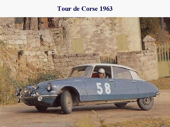 Tour de Corse 1963 
