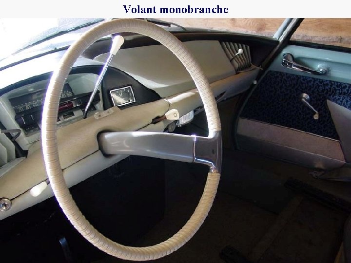 Volant monobranche 