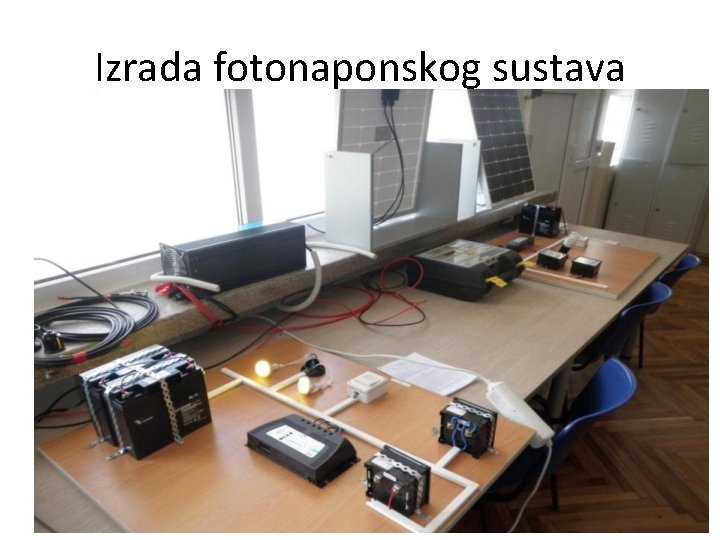 Izrada fotonaponskog sustava 