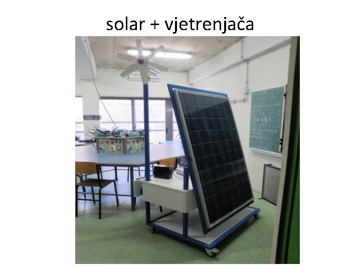 solar + vjetrenjača 