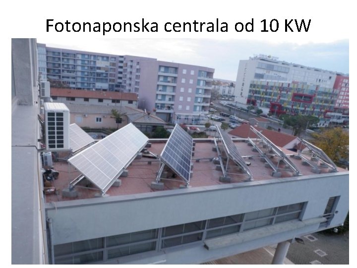 Fotonaponska centrala od 10 KW 