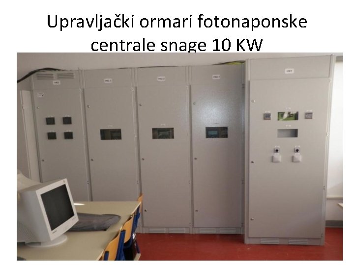 Upravljački ormari fotonaponske centrale snage 10 KW 