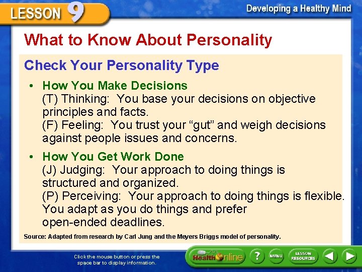 What to Know About Personality Check Your Personality Type • How You Make Decisions