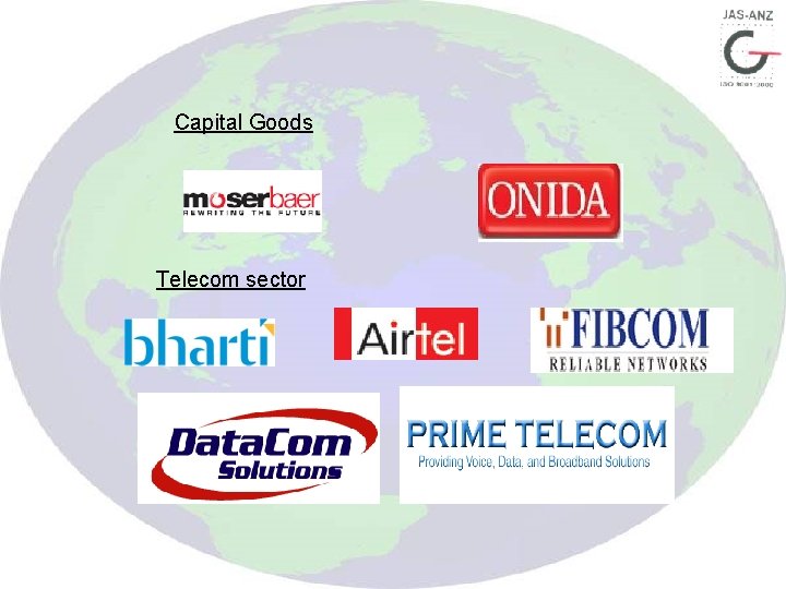 Capital Goods Telecom sector 