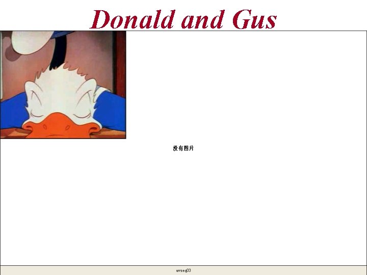 Donald and Gus 