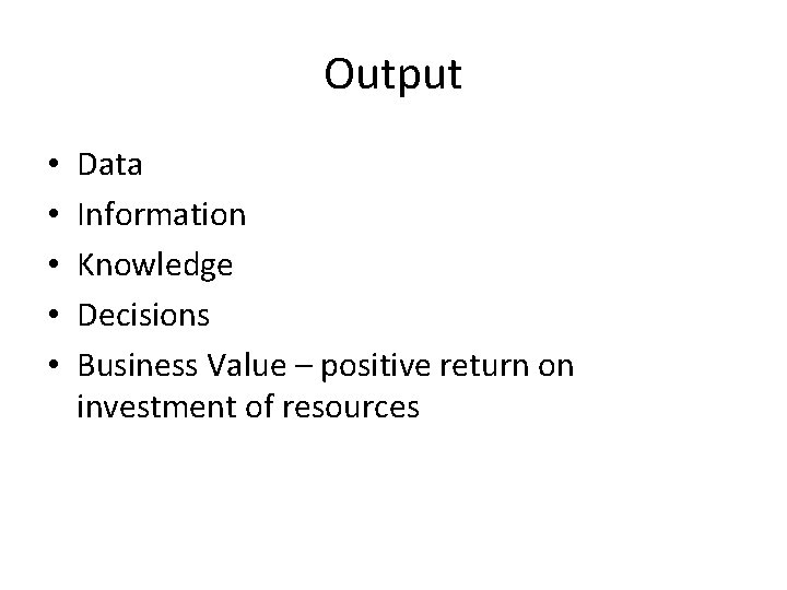 What is an Information System An information system
