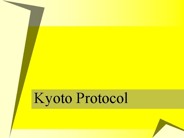 Kyoto Protocol 