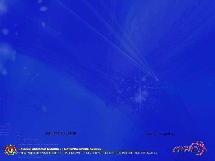 ACOUSTIC CHAMBER EMC TEST FACILITY 