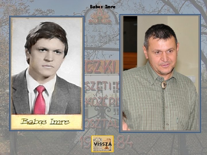 Babos Imre VISSZA 