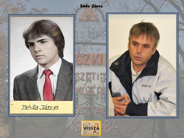 Béda János VISSZA 
