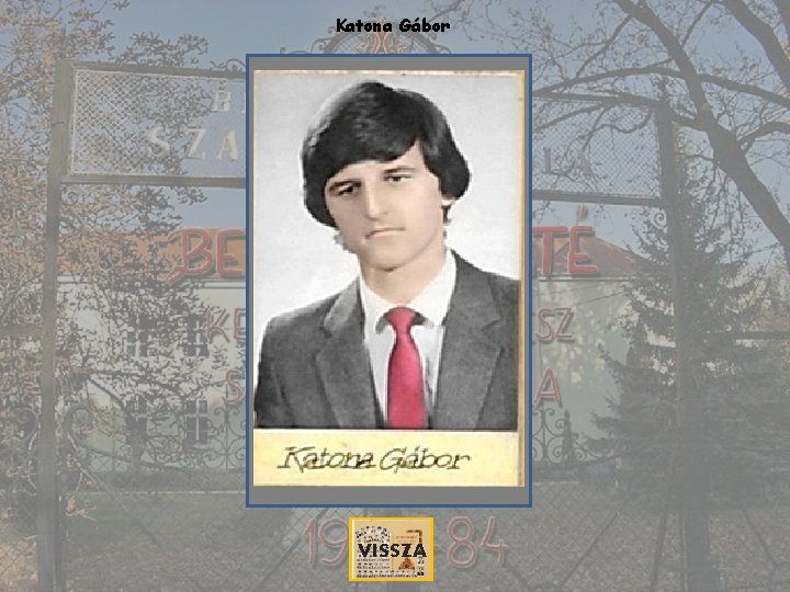 Katona Gábor VISSZA 
