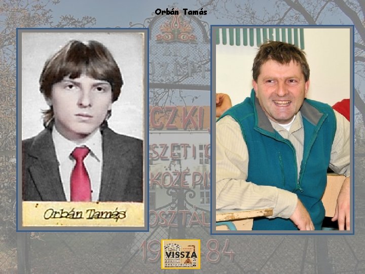 Orbán Tamás VISSZA 