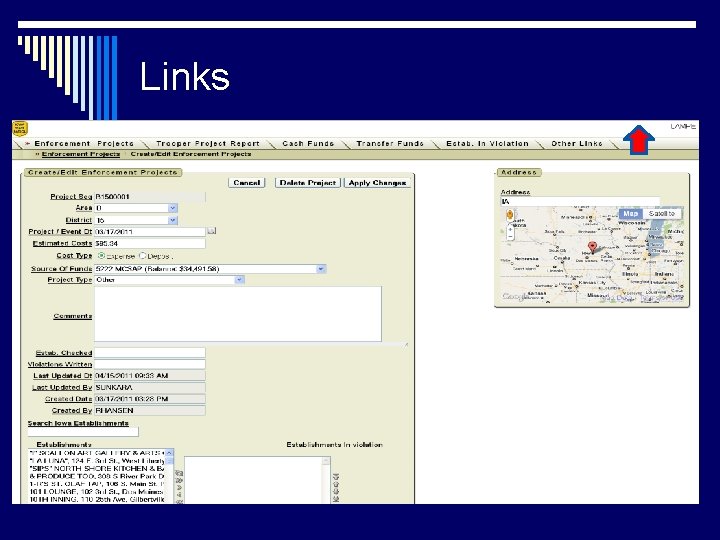 Links Links