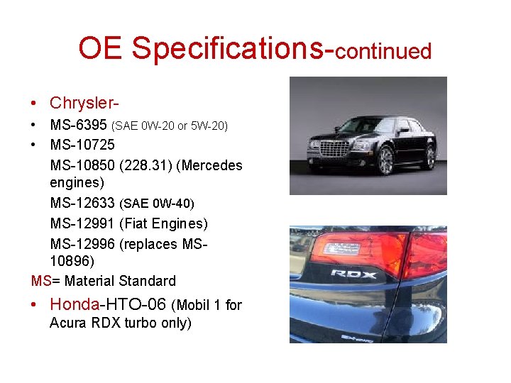 Engine Oil Update Jim Halderman Introduction Jim Halderman