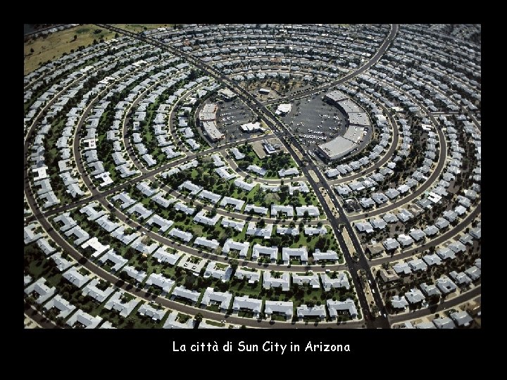La città di Sun City in Arizona 