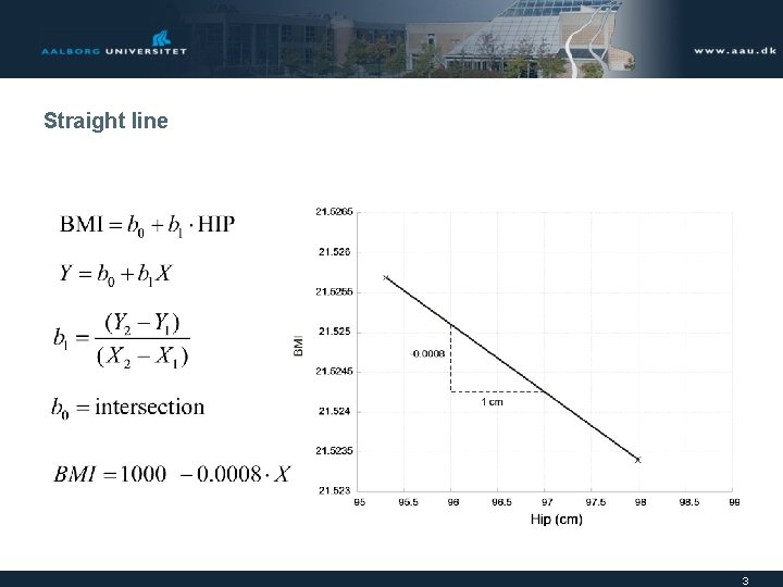 Straight line 3 