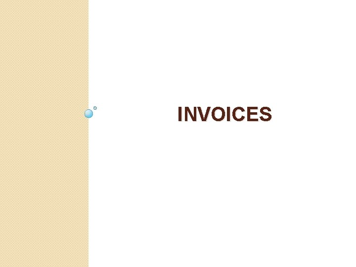 INVOICES 