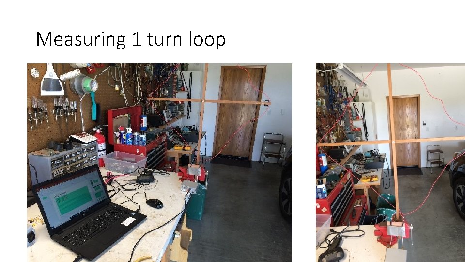 Measuring 1 turn loop 
