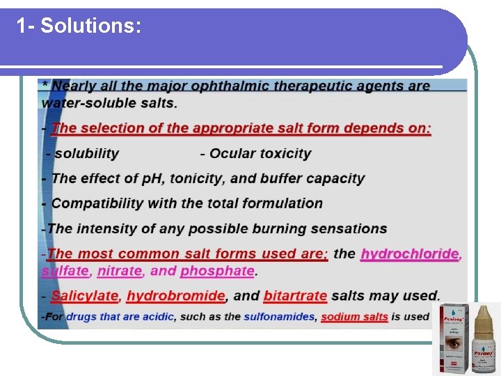 1 - Solutions: 