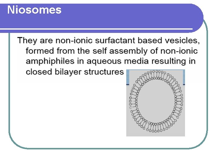 Niosomes 