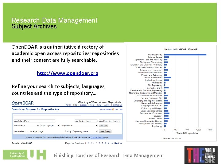 Research Data Management Subject Archives Open. DOAR is a authoritative directory of academic open