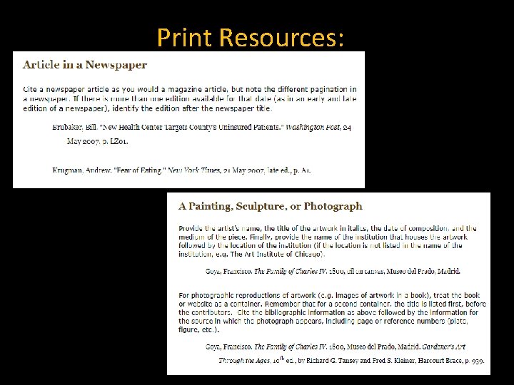 Print Resources: Drag the bottom arrow to the half inch mark 