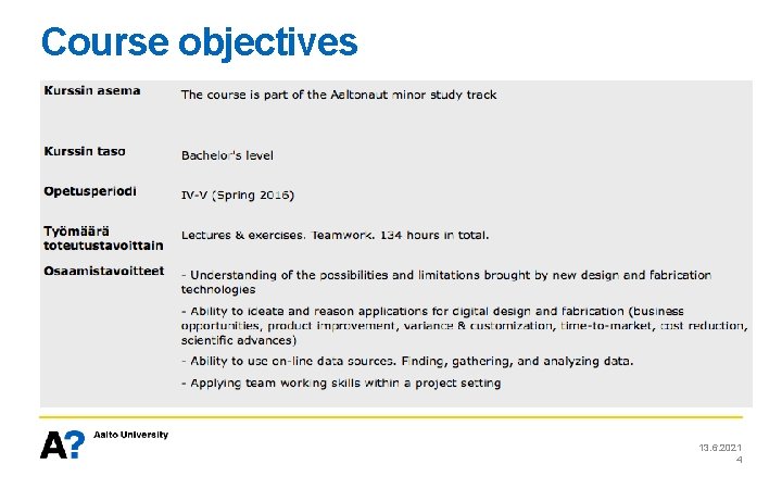 Course Introduction And Objectives ADD Basics Welcome Before class starts go take