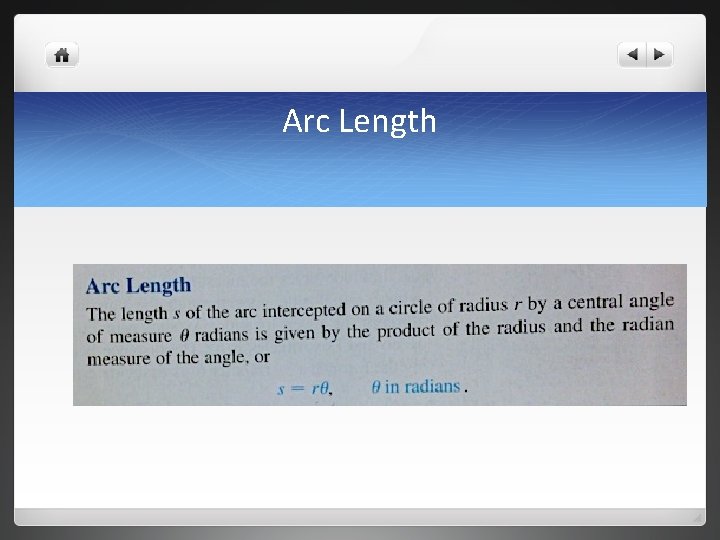 Arc Length 