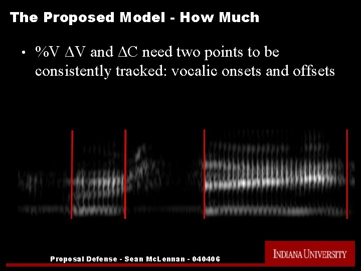 The Proposed Model - How Much • %V ΔV and ΔC need two points