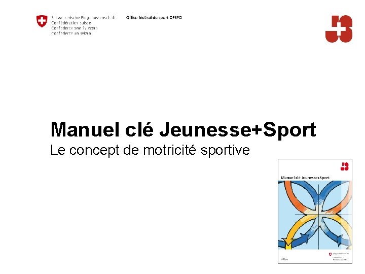 Manuel clé Jeunesse+Sport Le concept de motricité sportive 