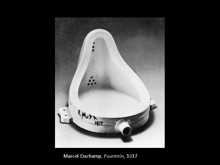 Marcel Duchamp, Fountain, 1917 