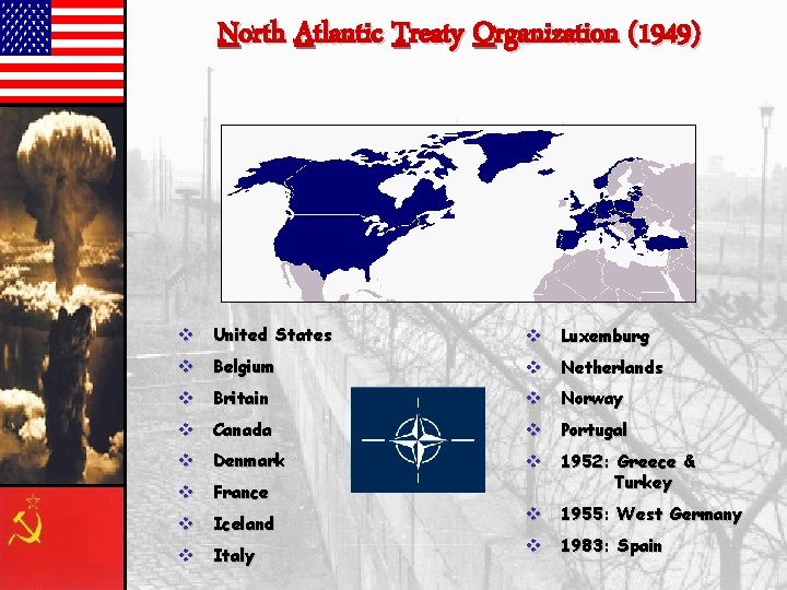 North Atlantic Treaty Organization (1949) v United States v Luxemburg v Belgium v Netherlands