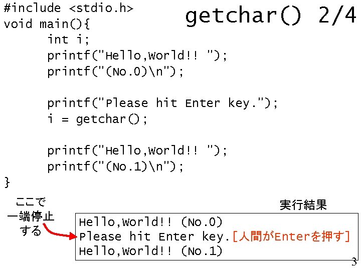 include stdio h void main int i printfHello