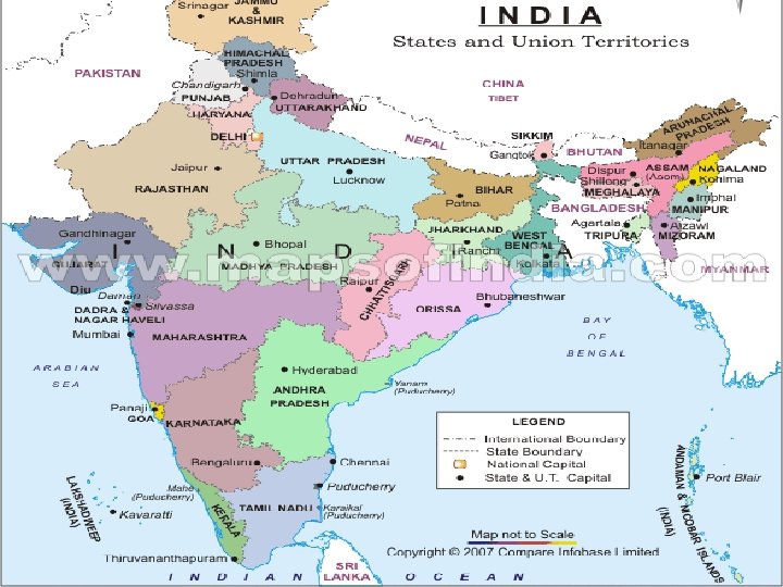 India’s Map 