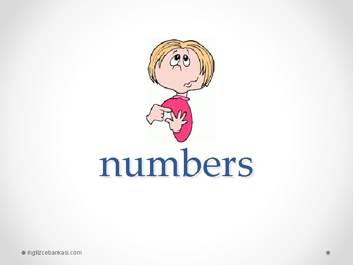 numbers ingilizcebankasi. com 