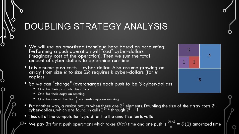 DOUBLING STRATEGY ANALYSIS • 2 4 1 1 8 