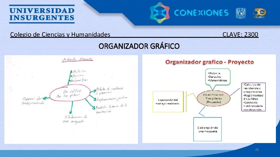 Colegio de Ciencias y Humanidades _____ CLAVE: 2300 ORGANIZADOR GRÁFICO 25 