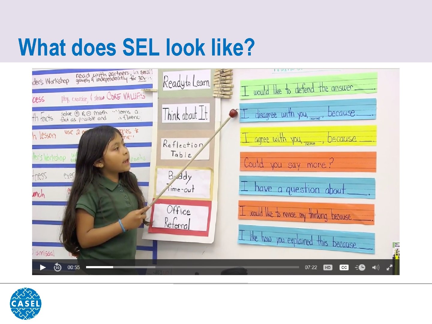 What does SEL look like? 