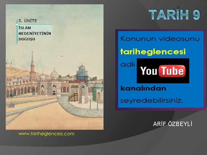 TARİH 9 ARİF ÖZBEYLİ 