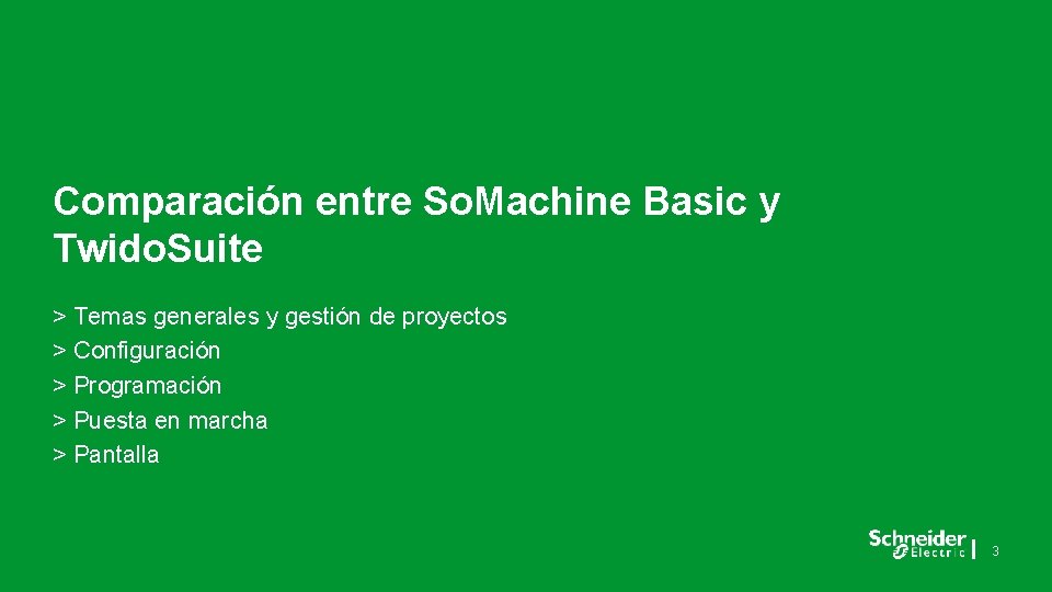 Comparación entre So. Machine Basic y Twido. Suite > Temas generales y gestión de