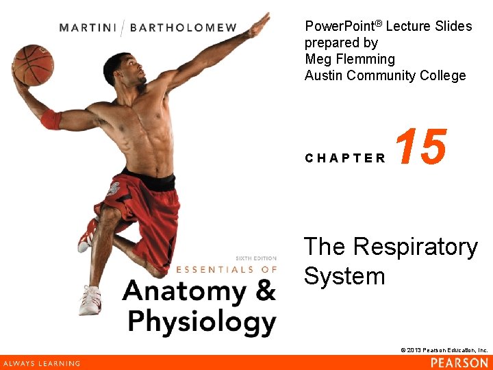 Power. Point® Lecture Slides prepared by Meg Flemming Austin Community College CHAPTER 15 The