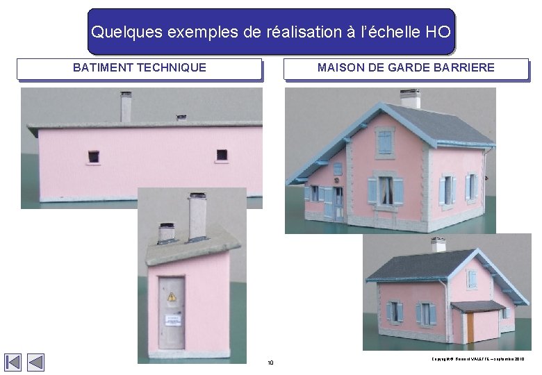 Quelques exemples de réalisation à l’échelle HO BATIMENT TECHNIQUE MAISON DE GARDE BARRIERE 10